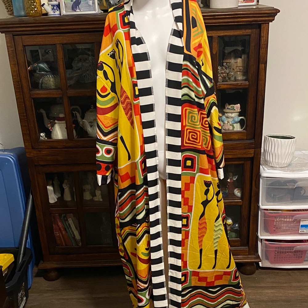 Vibrant Long Coat
